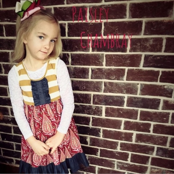 Girls Cute Boutique Dress 12M - Picture 4 of 5